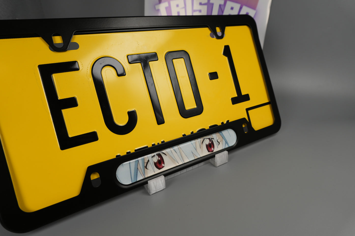 License plate frame aluminum Anime - Rei Ayamaniv2