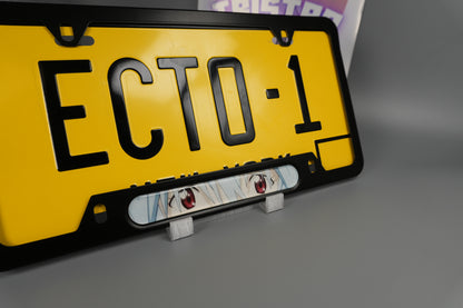 License plate frame aluminum Anime - Rei Ayamaniv2