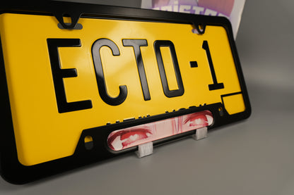 License plate frame aluminum Anime - Hentai Girl eyes heart pupil