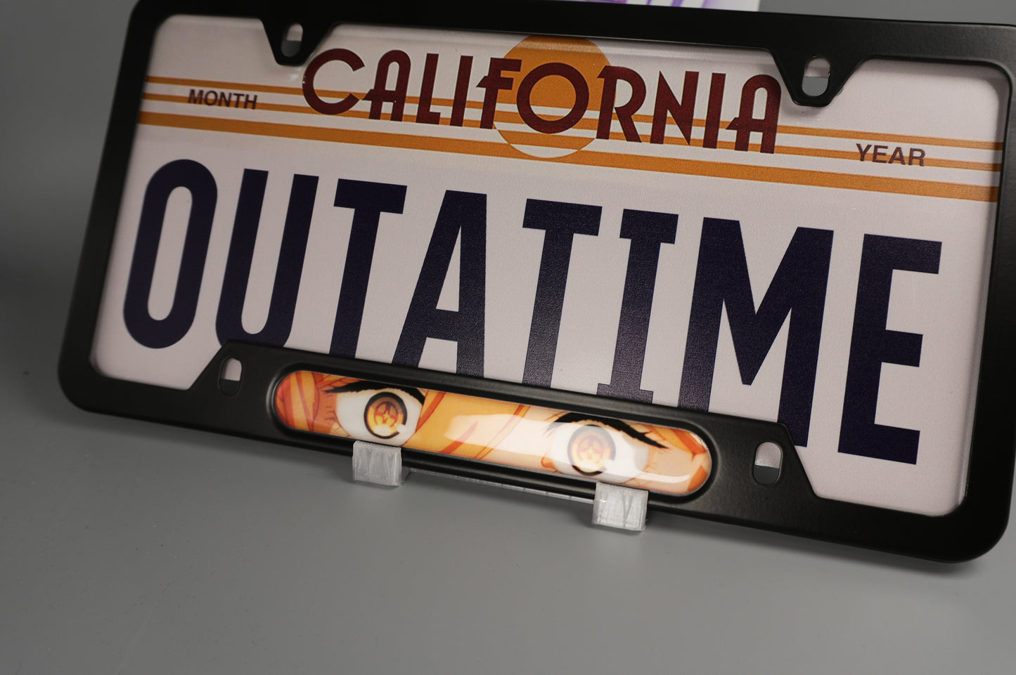 License plate frame aluminum Anime - Makima Chainsaw man