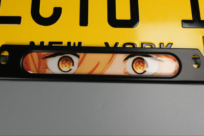 License plate frame aluminum Anime - Makima Chainsaw man