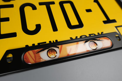 License plate frame aluminum Anime - Makima Chainsaw man