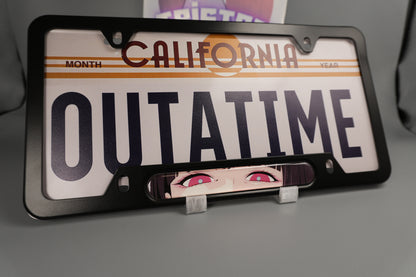 License plate frame aluminum Anime - Yumeko Jabami (蛇喰 夢子)  Kakeguru