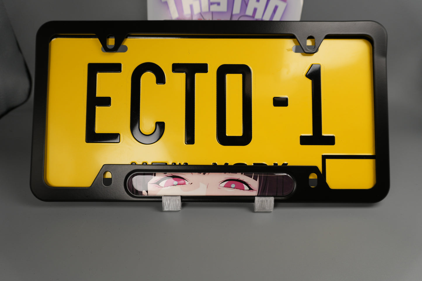 License plate frame aluminum Anime - Yumeko Jabami (蛇喰 夢子)  Kakeguru