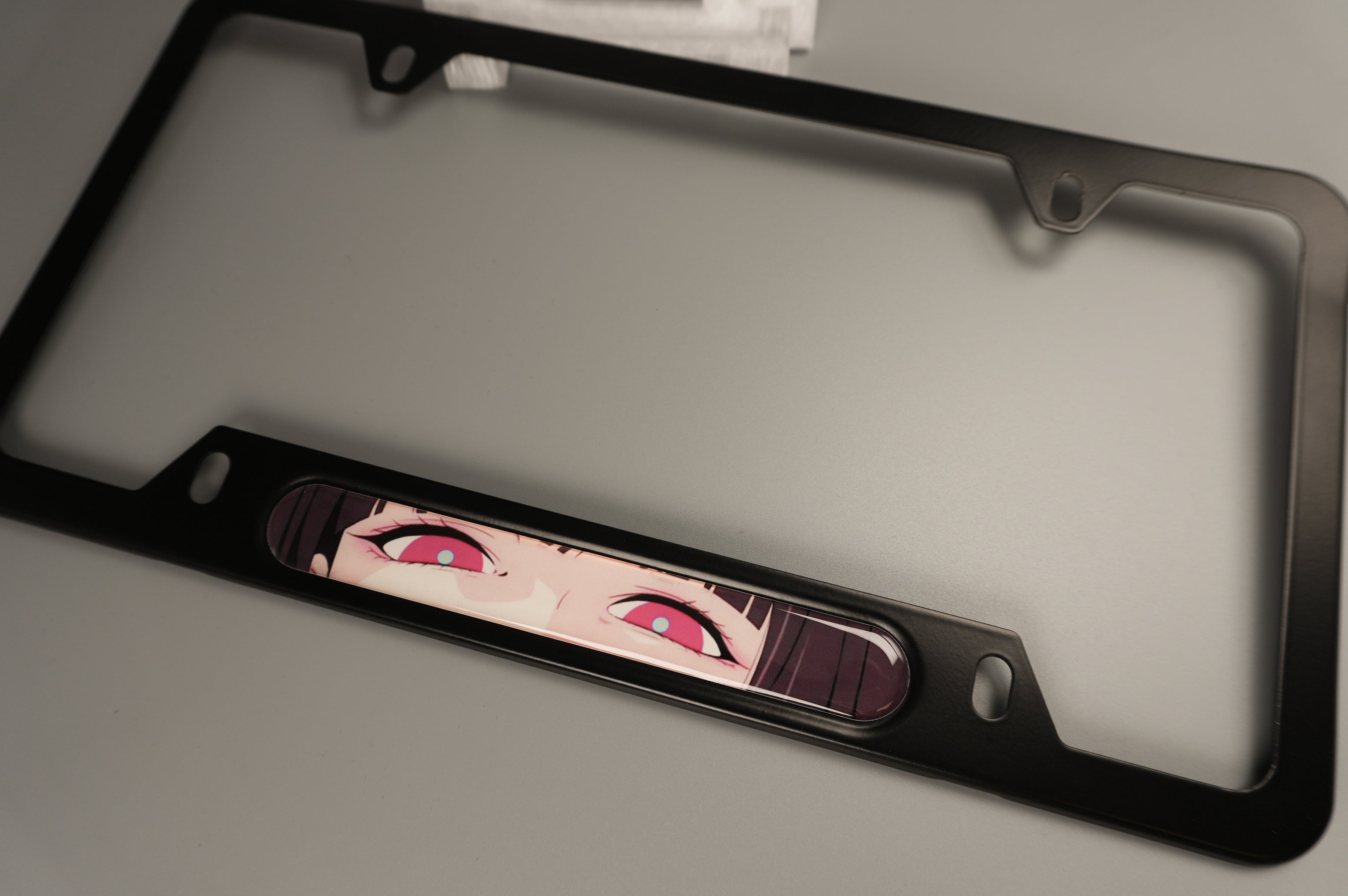 License plate frame aluminum Anime - Yumeko