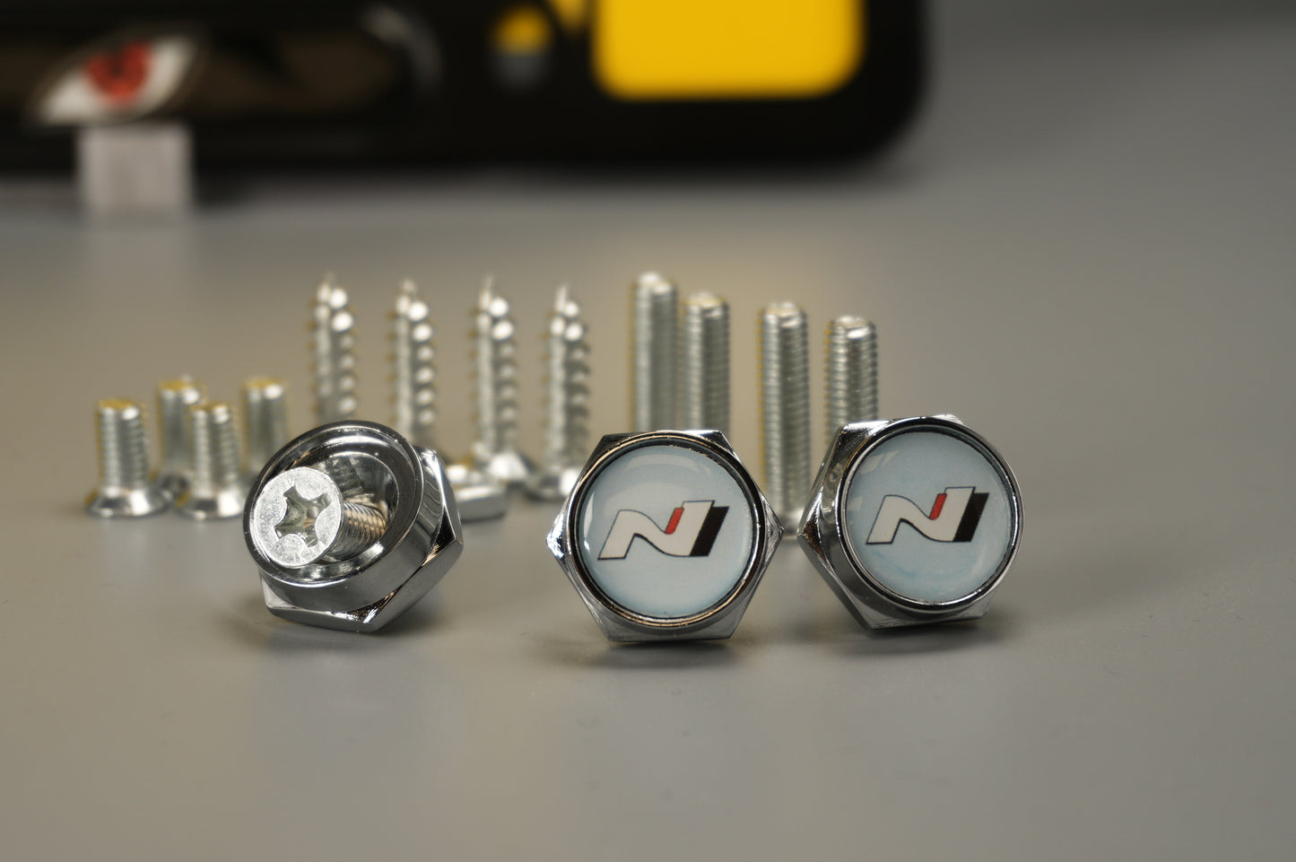 License Plate bolts N Line Nline