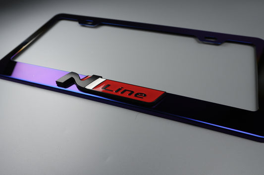 License Plate Frame Hyundai N Line NLine  for Elantra sonata  Kona  Veloster