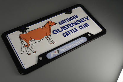 License Plate Frame Hyundai N Performance for Elantra N Kona N Veloster N (blue)