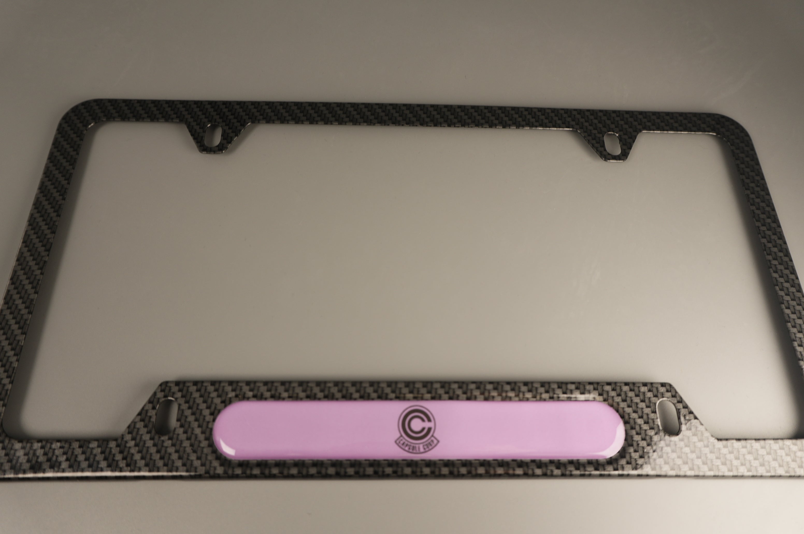 License Plate Frame team DBZ CAPSULE corp