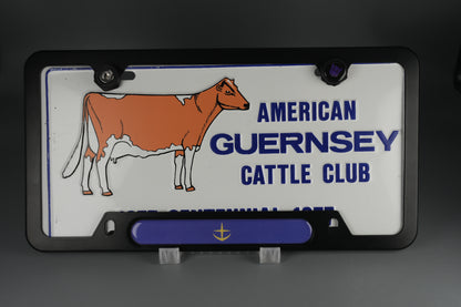 License Plate Frame Earth Federation logo amuro rx78 f90