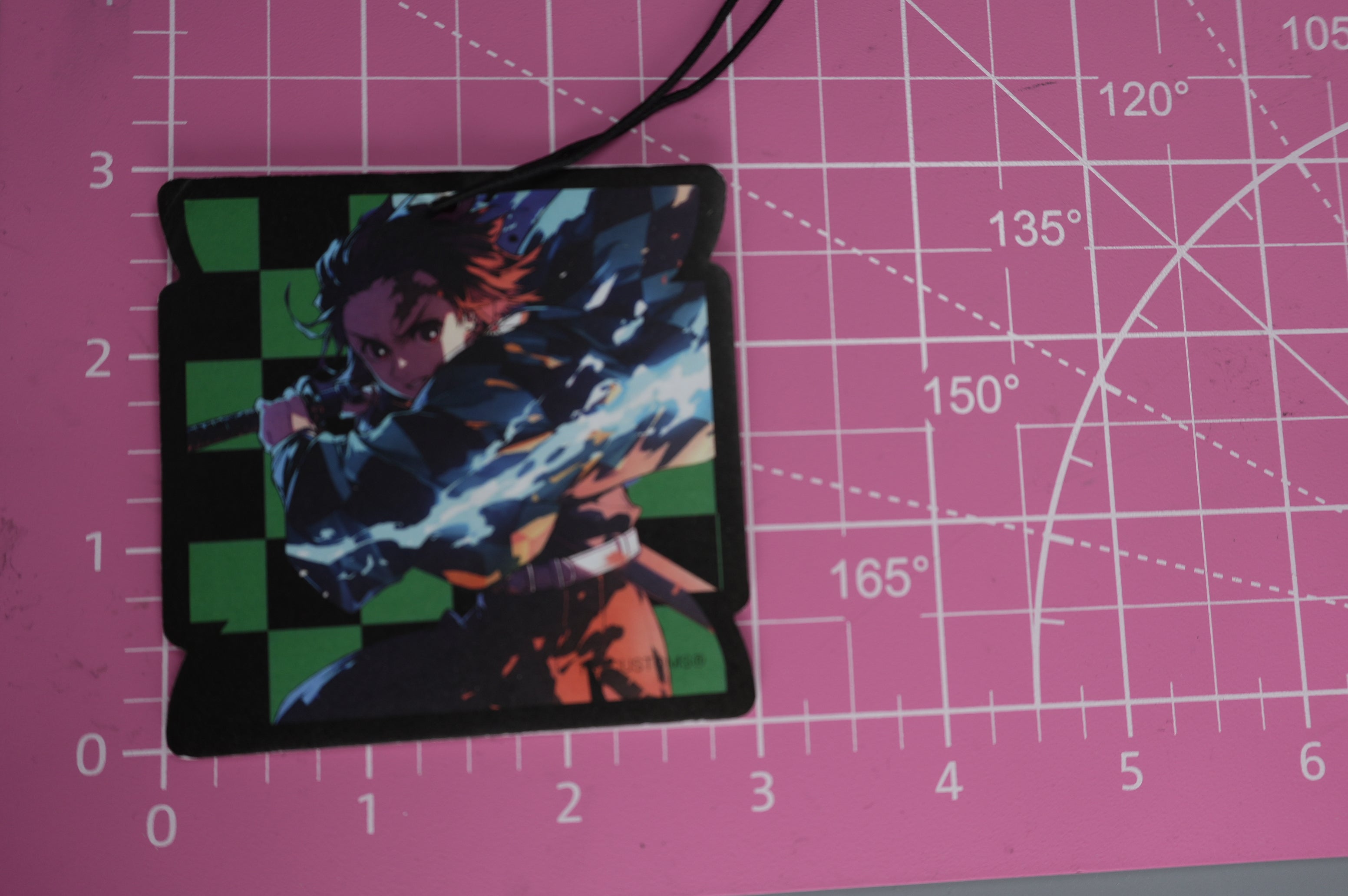 Nezuko Tanjiro Car Air Freshener | Long-Lasting Auto or Home Odor Eliminator