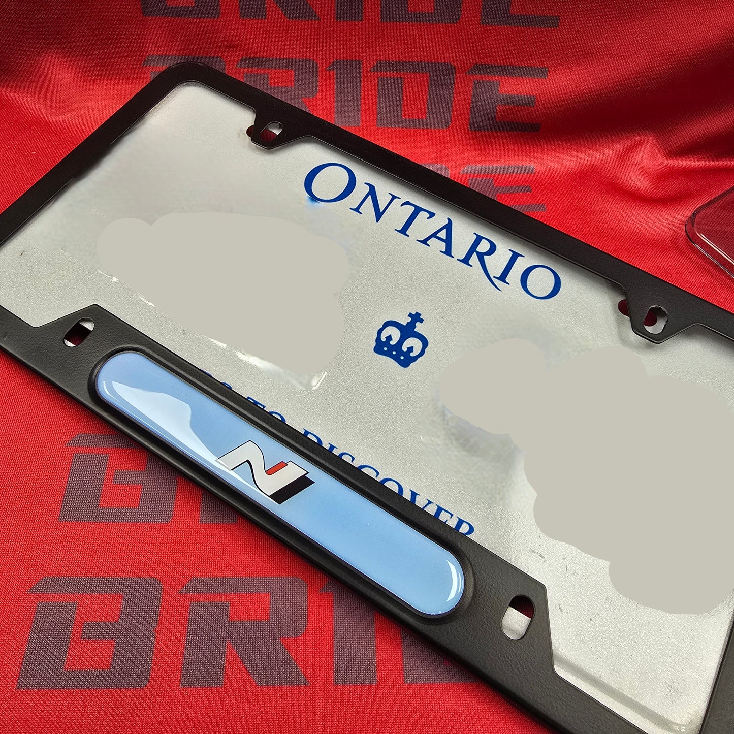 Liscense Plate Frame Hyundai Elantra N Kona N aluminum