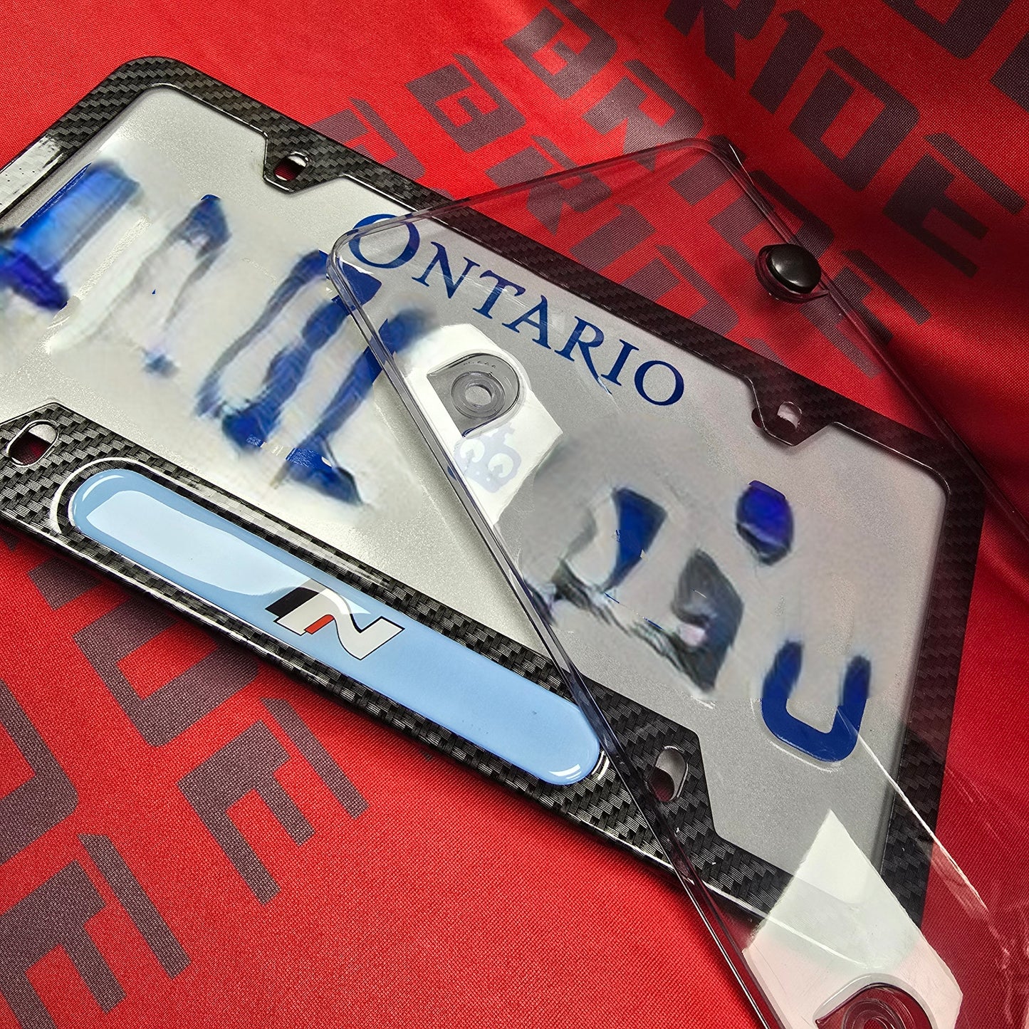 Liscense Plate Frame Hyundai Elantra N Kona N aluminum