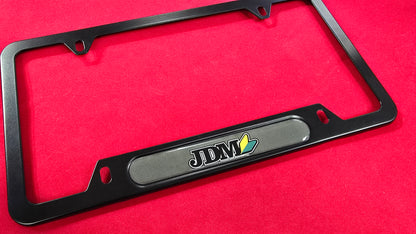 License Plate Frame JDM aluminum and free plate cover