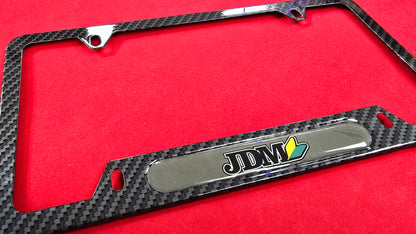 License Plate Frame JDM aluminum and free plate cover