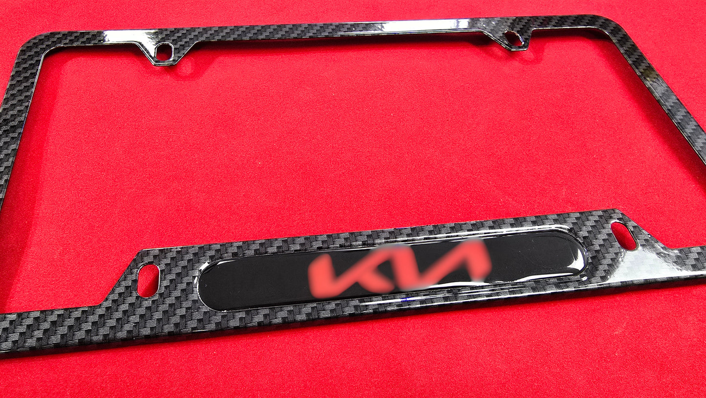 License Plate Frame KIA style 1 aluminum alloy