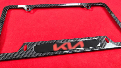 License Plate Frame KIA style 1 aluminum alloy