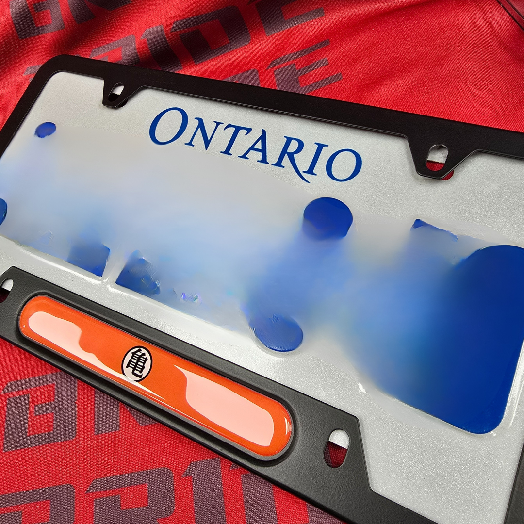 Kame House Master Roshi Goku DBZ  Dragon Ball License plate frame